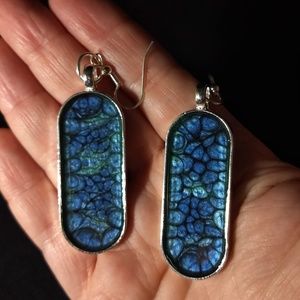 Hand painted earrings
